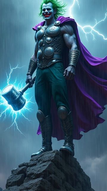 Joker WITH Avengers #marvel #avengers #ironman #hulk #capitanamerica #marvelcomics #romanov