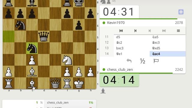 САМЫЙ БЫСТРЫЙ ВЫИГРЫШ ЗА БЕЛЫХ ОНЛАЙН