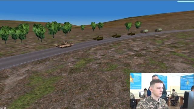 Занятие с применением Геотактики на военной кафедре Satbayev University КазНИТУ