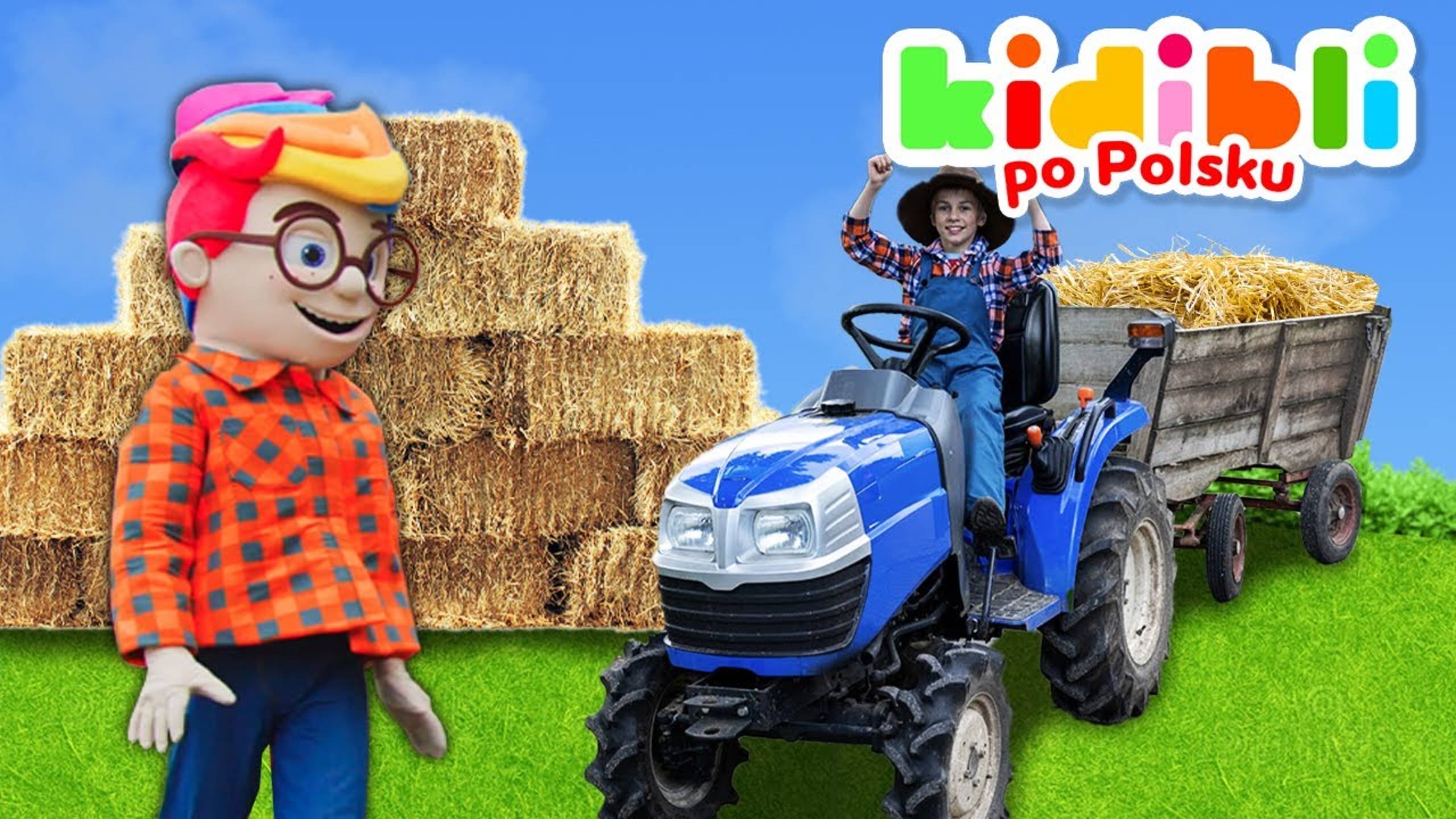 🚜 Дети играют с грузовиками и животными 🐮🌾