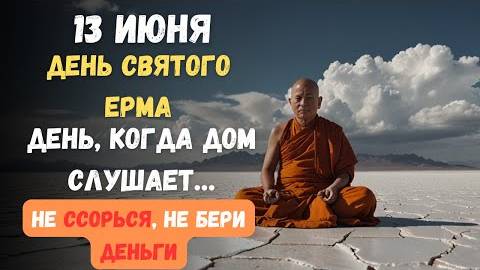 13 ИЮНЯ - День Святого Ерма. Что НЕЛЬЗЯ Делать в этот день. Мощный Обряд и Приметы