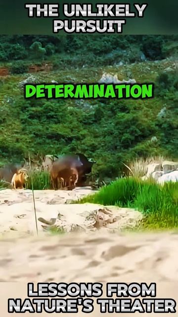 ZiqnyWpWGUs - The Unlikely Pursuit： Lessons from Nature's Theater #shorts #animals #wildlife #viral