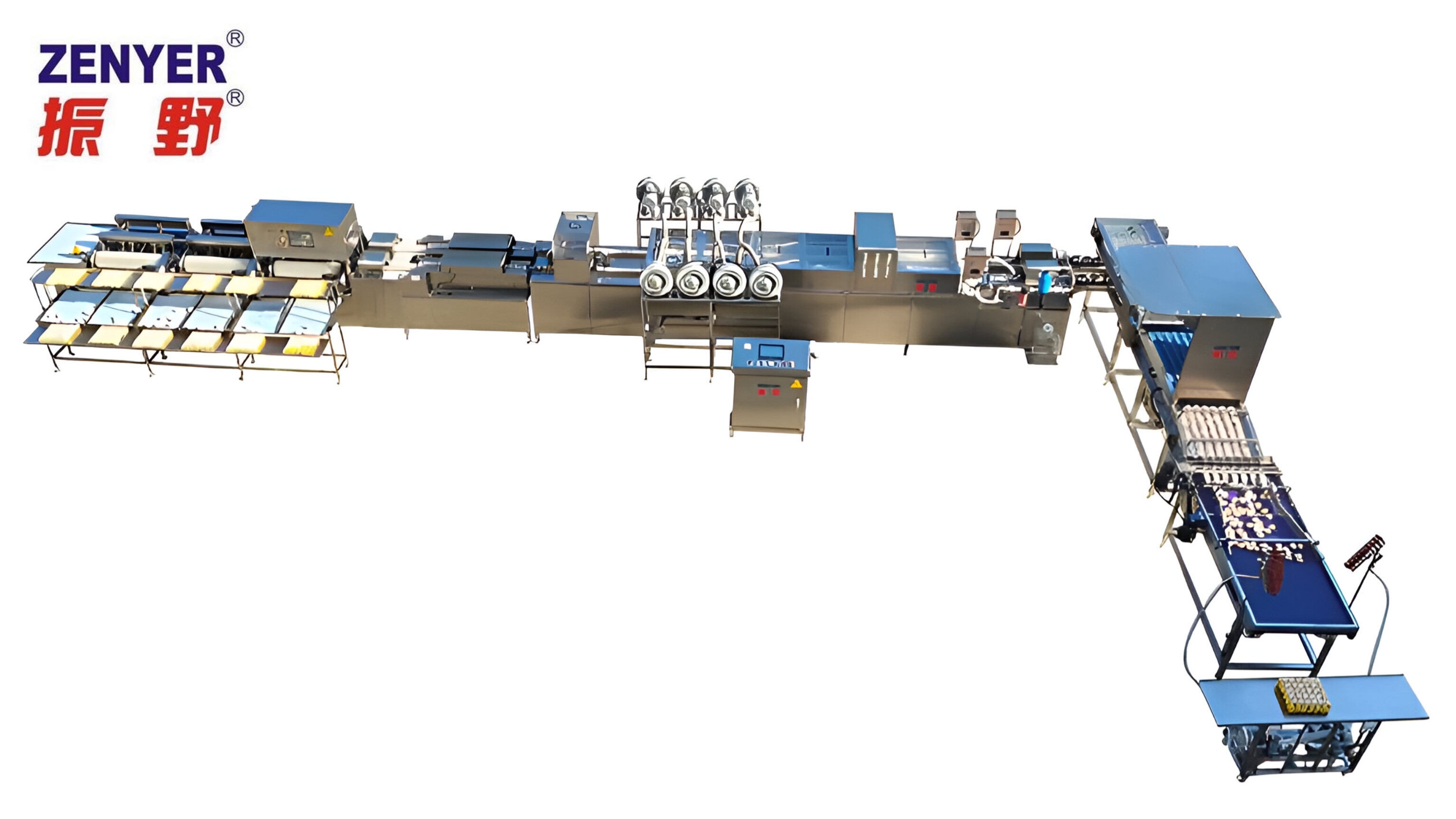 Zenyer 303AS egg processing line egg washing grading machine 20000 eggs/hour