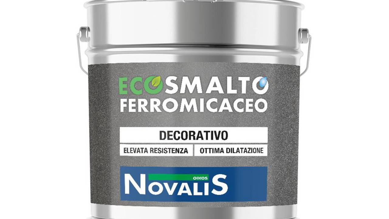 OIKOS ECOSMALTO FERROMICACEO эмаль. Инструкция по нанесению