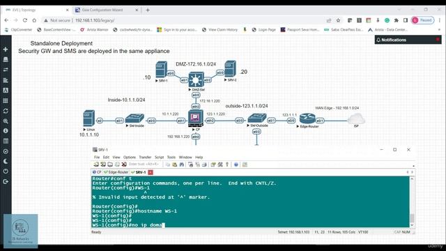 CCSA_Udemy_77_03. Initializing the Standalone Device
