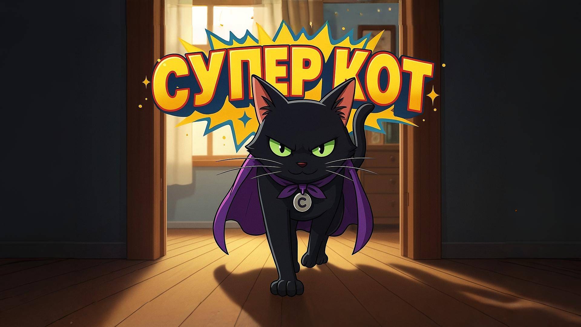 СУПЕР ПУПЕР КОТ. Песенки для детей