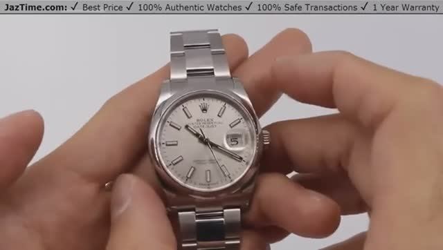 ▶ Rolex Datejust 36mm