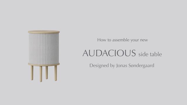 Инструкция по сборке столика Audacious Side Table