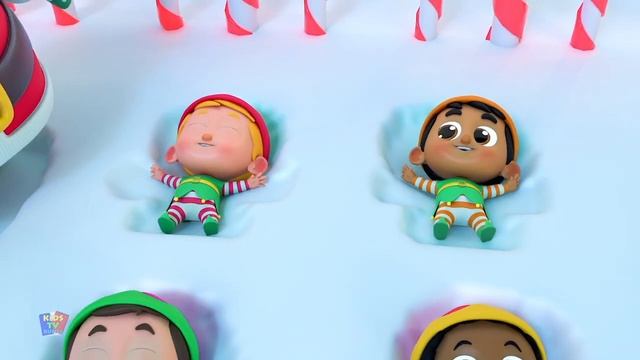 Jingle Bells   потешки   рождественские рифмы   Kids Tv Russia   детские песни