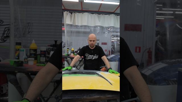 Деликатное восстановление редкого карбонового капота из Японии для Honda Civic Type R