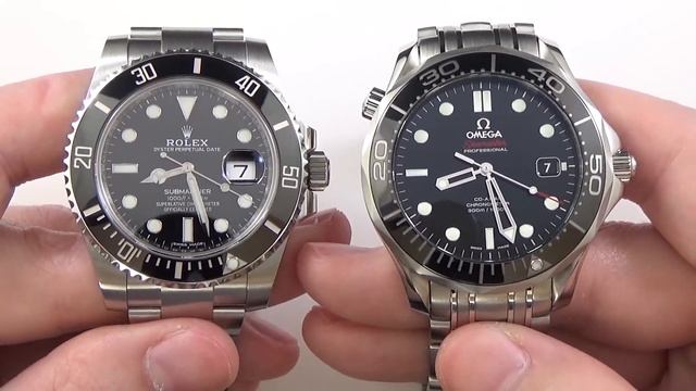 Rolex Submariner Vs Omega Seamaster Professional