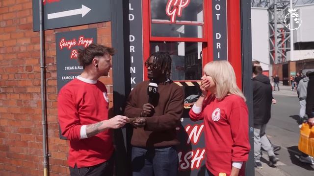 Liverpool and Crystal Palace Fans Share The Joy