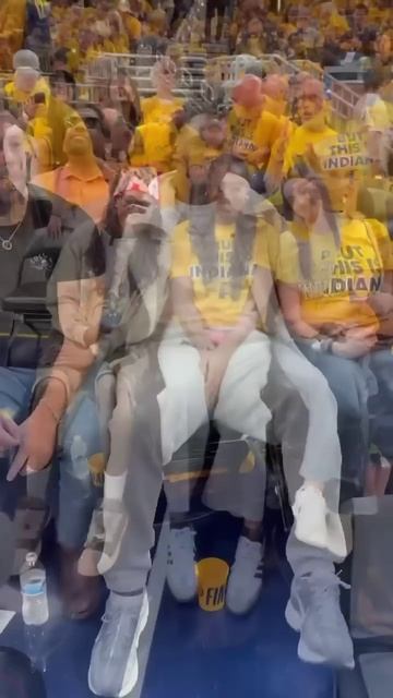 The Stars Are OUT In Indy For Game 3 of the NBA Finals!