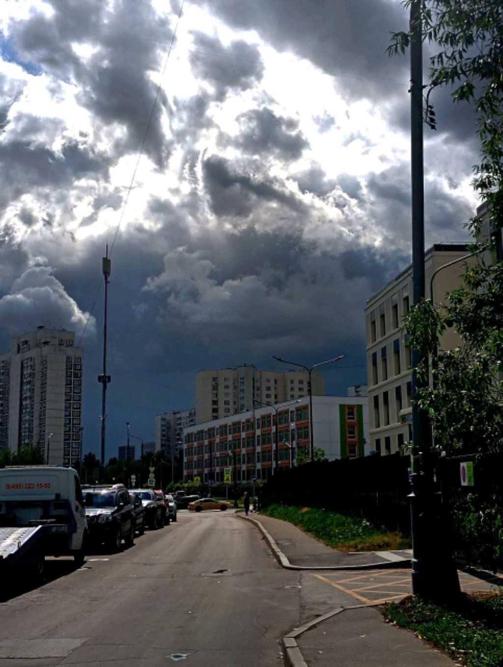 Ливни с грозой ожидаются в Москве