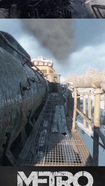 metro exodus-паровоз