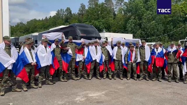 ‼️🇷🇺Сегодня с подконтрольной Киеву территории возвращена еще одна группа российских военнослужащих