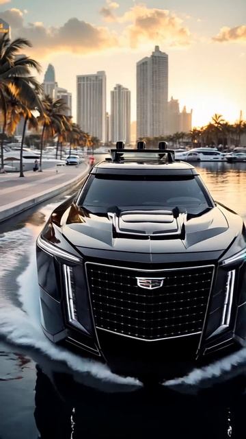 Cadillac Yacht #shorts #superyacht #luxuryyachtlife #automobile #miami #reels