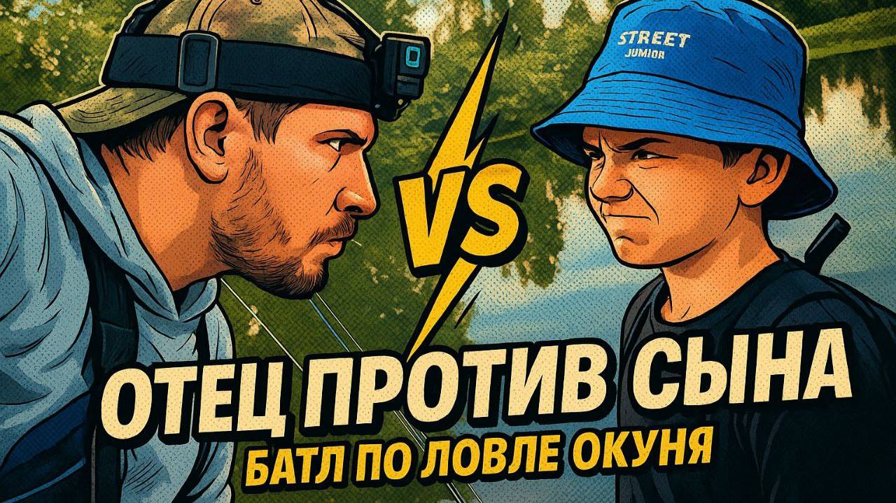 Устроили батл по ловле окуня l Отец против Сына l Окунь на спиннинг ультралайт