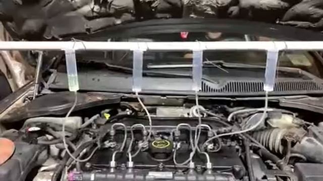 Замеряем обратку форсунок Форд Мондео МК3, 2.0TDCi #fordmondeo #