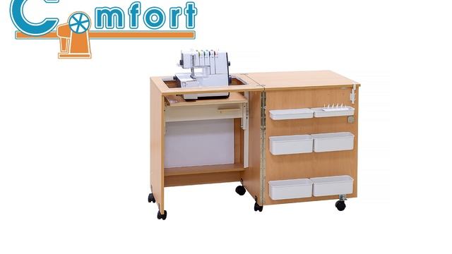 Стол для швейной машины и оверлока Комфорт Comfocraft L