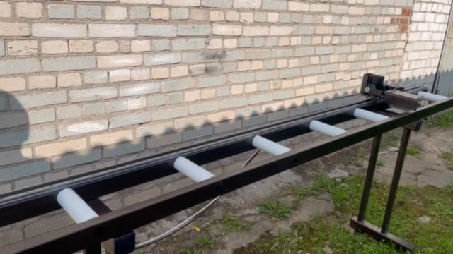 Рольганг с упором