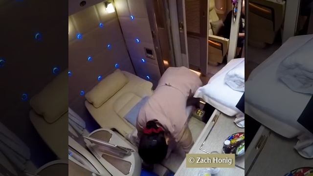 When a seat transforms into a bed | Emirates Airline