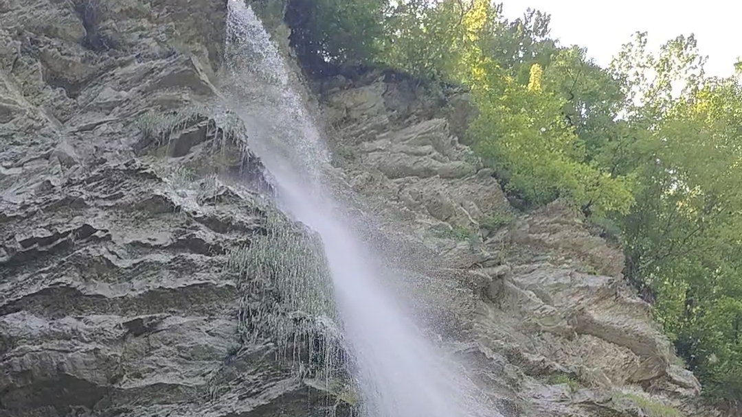 Водопад 33 метра в Туапсинском районе Краснодарского края (07.06.25)