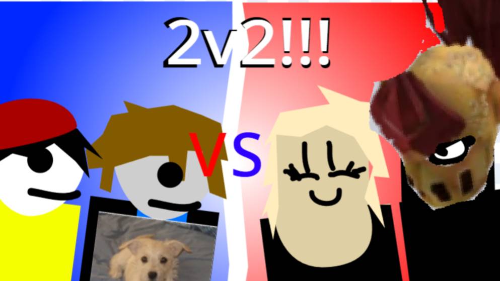 MVSD - Me and my teammate VS annoying girl and black dude. (2v2)