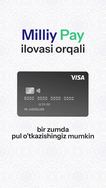 MilliyPay - Rossiyadan O'zbekistonga pul o'zkazmalari