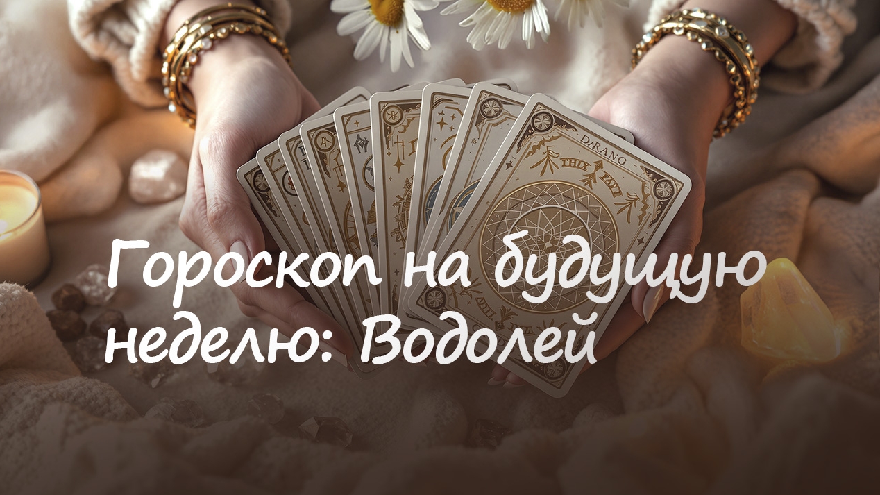 Гороскоп на неделю. Водолей