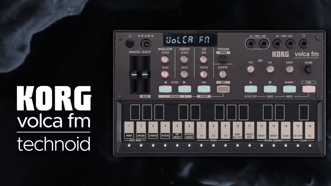Korg Volca FM: Technoid Sounds Demo