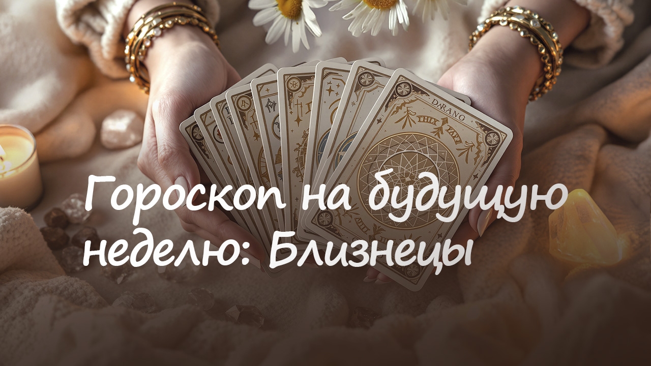 Гороскоп на неделю. Близнецы