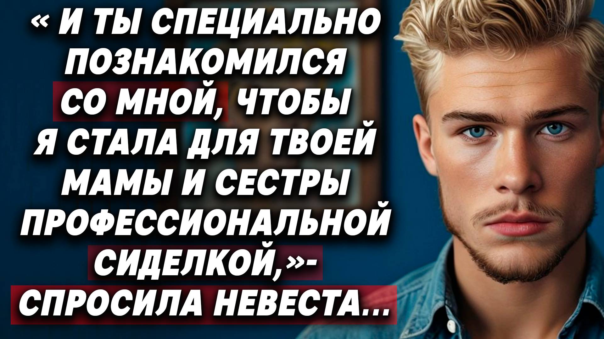 Истории из жизни | ЕМУ не нужна была невеста. ОН искал СИДЕЛКУ для мамочки! А я не прислуга