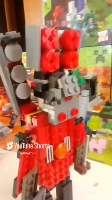 улучшенный спикер мен титан #lego #shorts #skibiditoilet