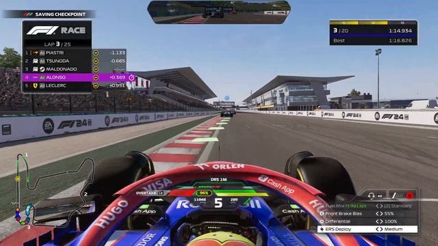 F1 24- Парная карьера 2 сезон, 13\24 Венгрия ( отличная командная работа)