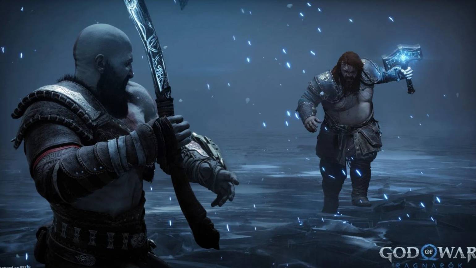God of War: Ragnarök Кратос против Тора (4к 60fps)