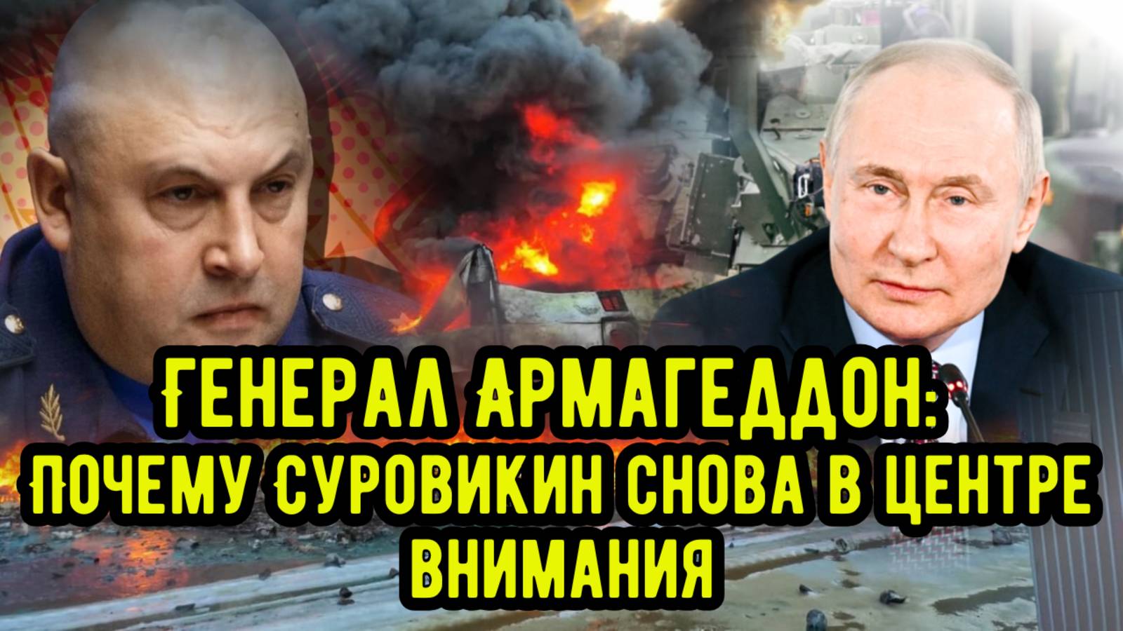 Генерал Армагеддон: Почему Суровикин снова в центре внимания