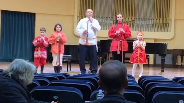 Лука Зайцев (рук. Андрей Целковский) ансамбль жалеек Дом композиторов март 2025