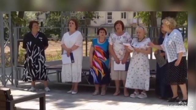 Мариуполь ⚓ к Дню России 🇷🇺 концерт территориального СО Приморского района.