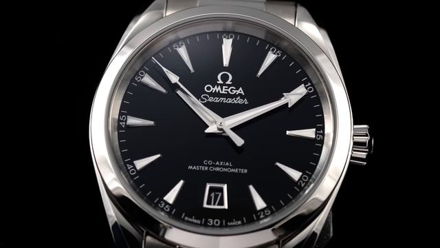 Самые актуальные часы Omega на каждый день - Aqua Terra Black Lacquer!