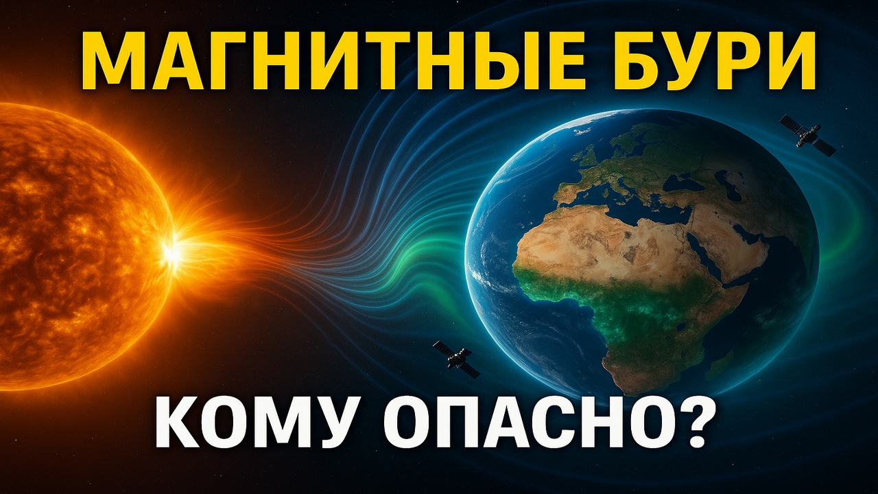 ⚠️ Магнитные бури сегодня — что ждать и кому опасно?