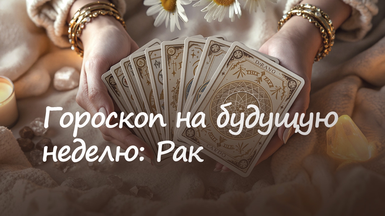 Гороскоп на неделю. Рак