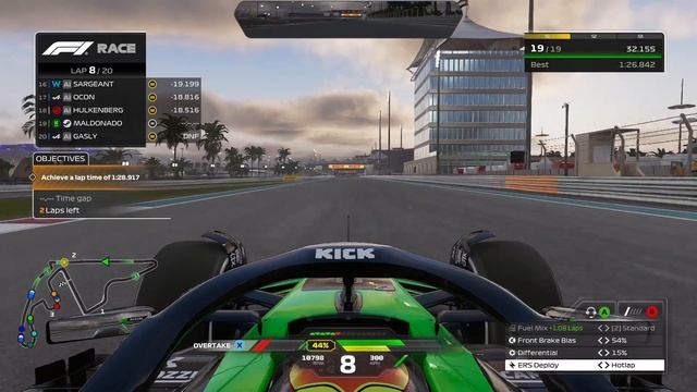 F1 24- Парная карьера 1 сезон, 24\24 Абу- Даби- Финал и итоги сезона