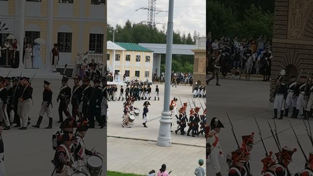 Торжественный парад русской армии, 1812. Фестиваль Времена и эпохи 2025