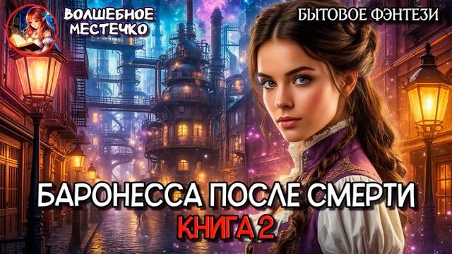 БАРОНЕССА ПОСЛЕ СМЕРТИ КНИГА 2 | АУДИОКНИГА ЛЮБОВНОЕ ФЭНТЕЗИ