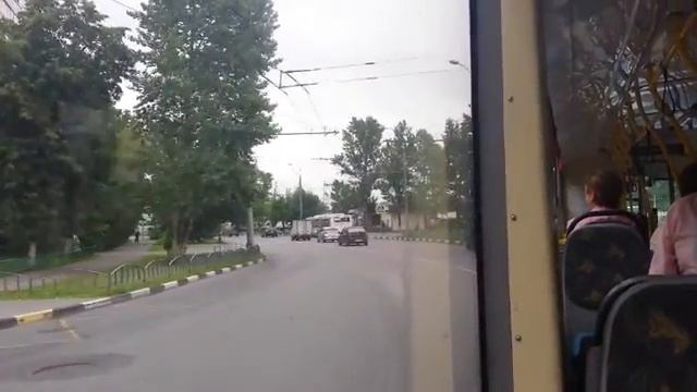 Поездка на троллейбусе БКМ 321 № 7801 Маршрут № 63 (м7) Москва.