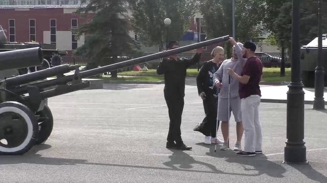 Прогулка в парке Победы