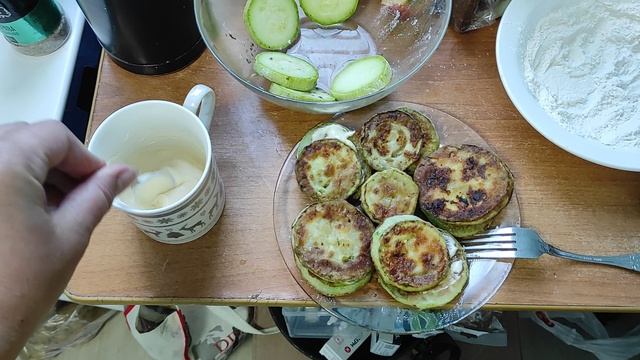 Кабачок со своего огорода.