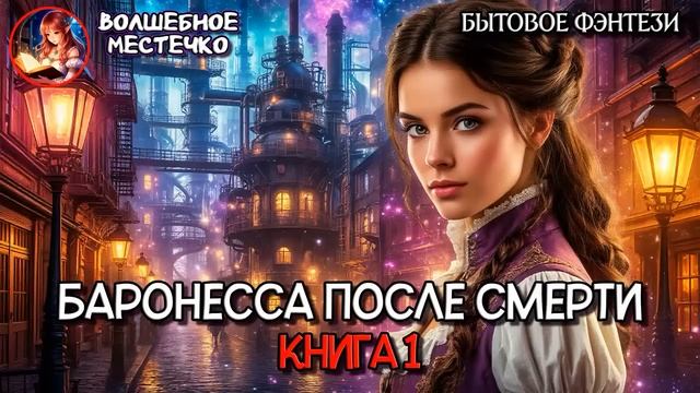 БАРОНЕССА ПОСЛЕ СМЕРТИ КНИГА ПЕРВАЯ | АУДИОКНИГА БЫТОВОЕ ФЭНТЕЗИ