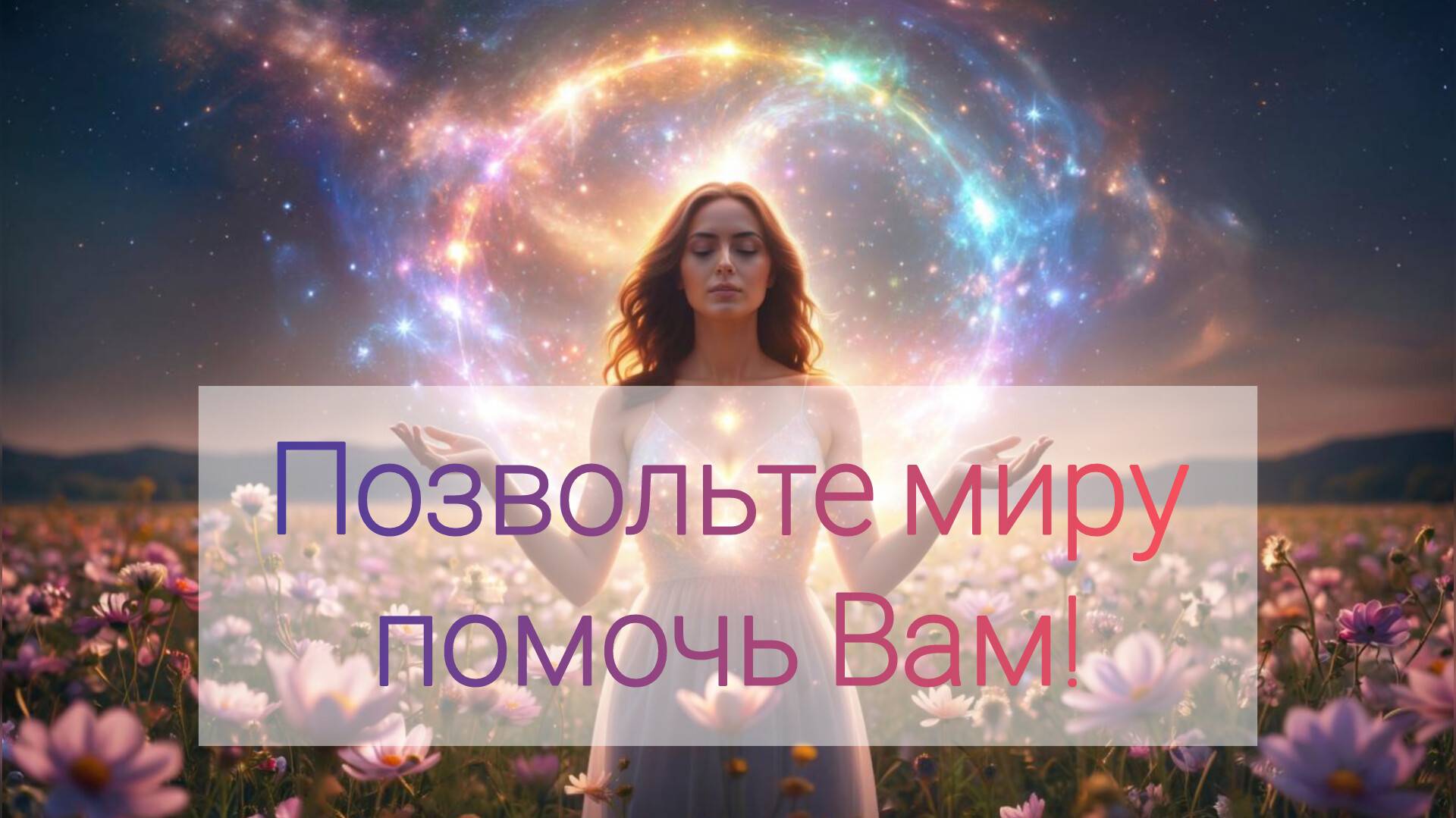 Как расслабиться и позволить миру помочь вам